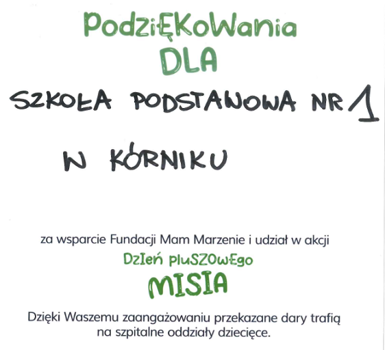 Dzień Pluszowego Misia