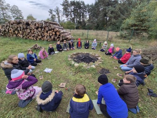 Warsztaty przyrodnicze „Leśnej Bandy”.
