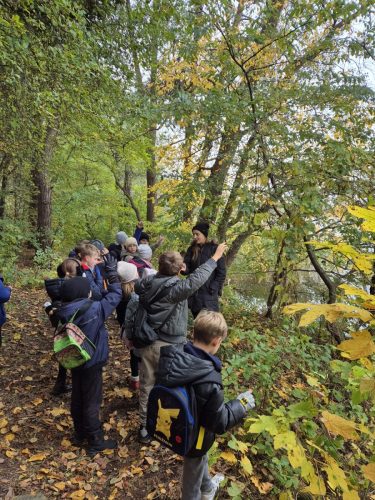 Warsztaty przyrodnicze „Leśnej Bandy”.