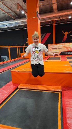 Wycieczka klas 5A i 5D do parku trampolin! 