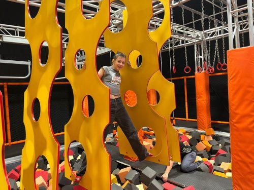 Wycieczka klas 5A i 5D do parku trampolin! 